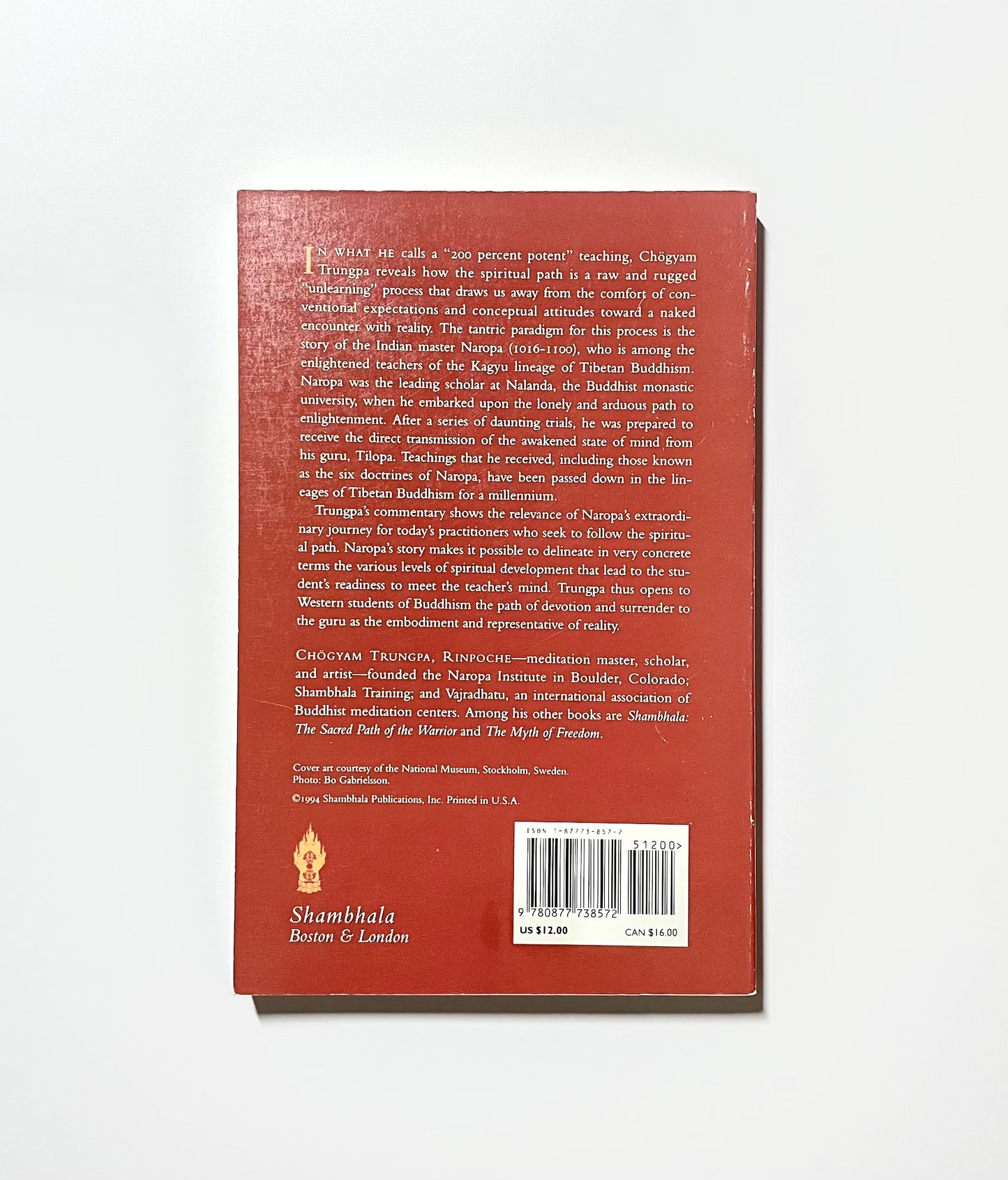 Illusion's Game: The Life and Teaching of Naropa