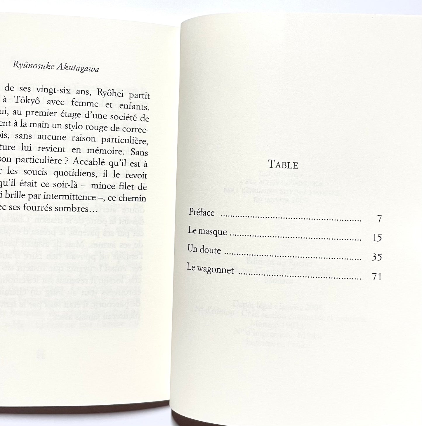 Ryûnosuke Akutagawa - Une vague inquiétude (French Edition)