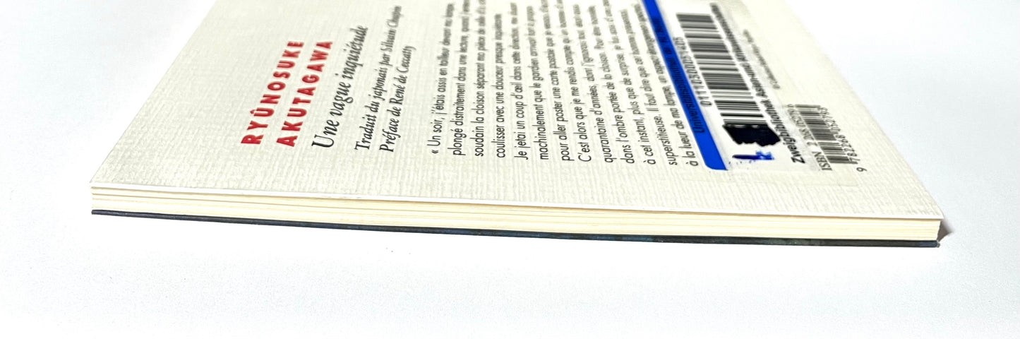 Ryûnosuke Akutagawa - Une vague inquiétude (French Edition)