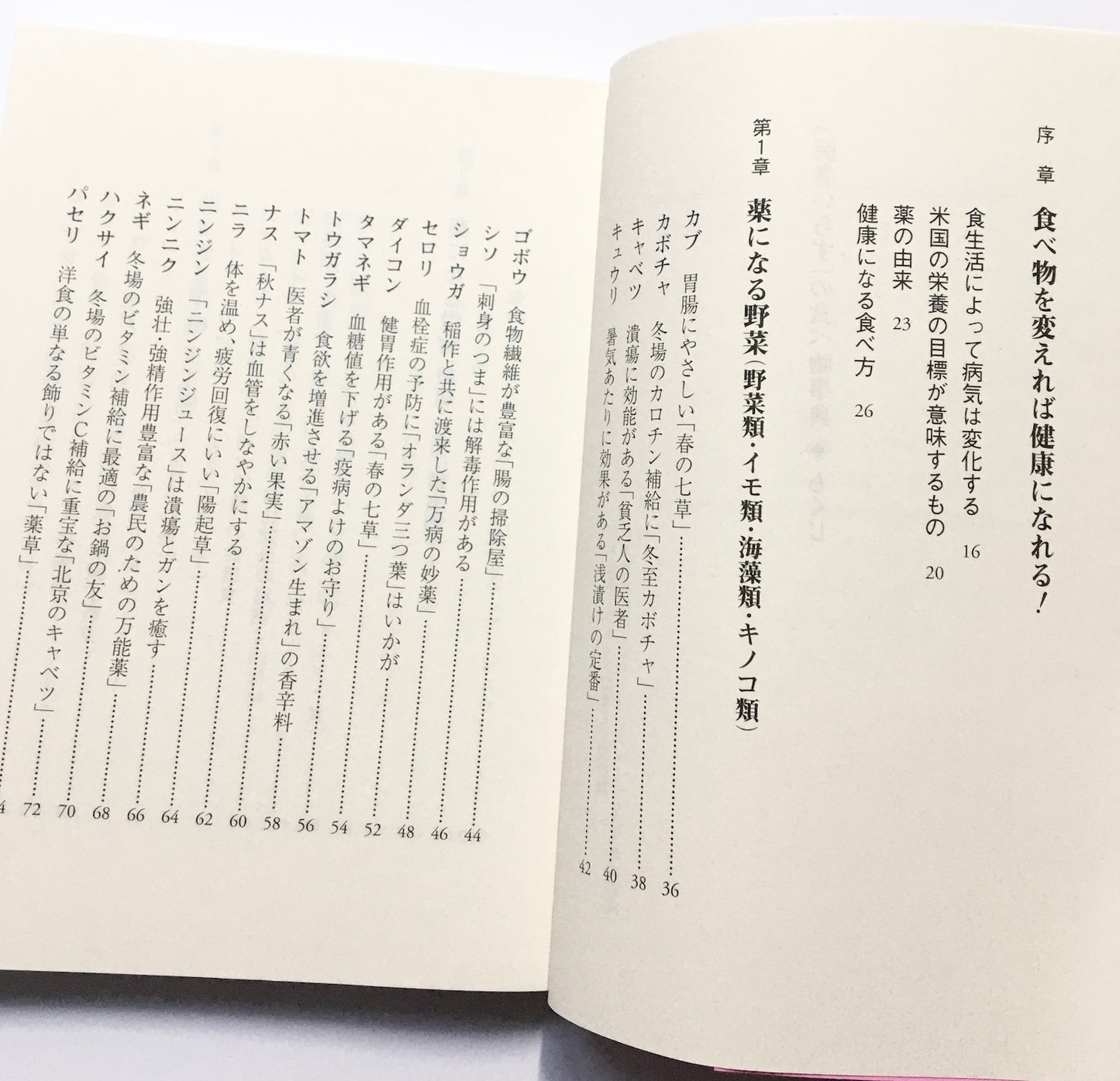 「医者いらず」の食べ物事典