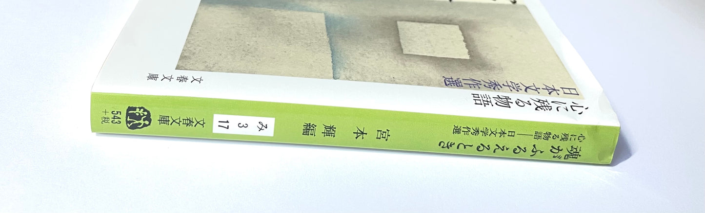 心に残る物語 日本文学秀作選 魂がふるえるとき　宮本輝 編