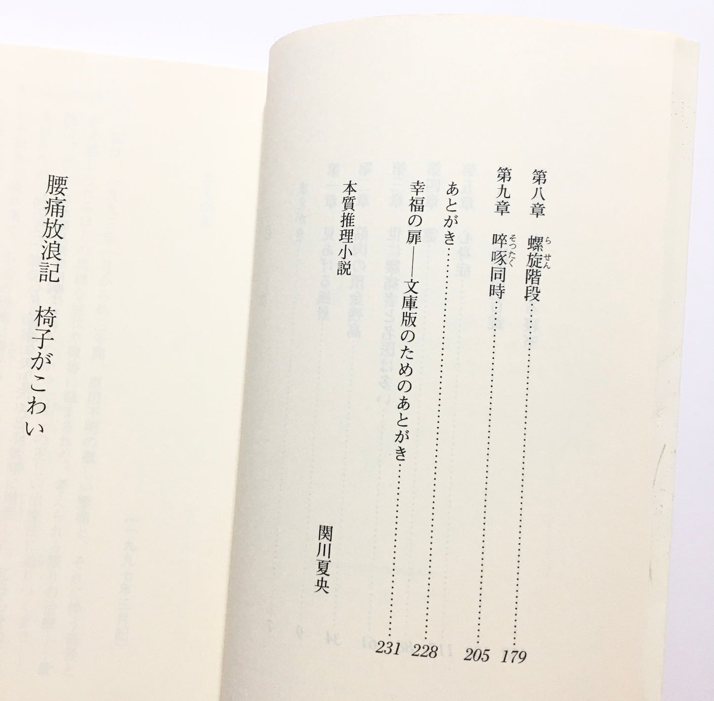 腰痛放浪記　椅子がこわい