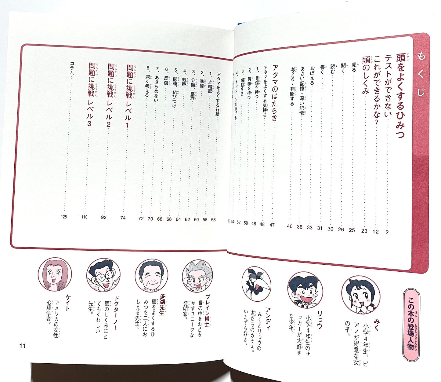 頭をよくするひみつ