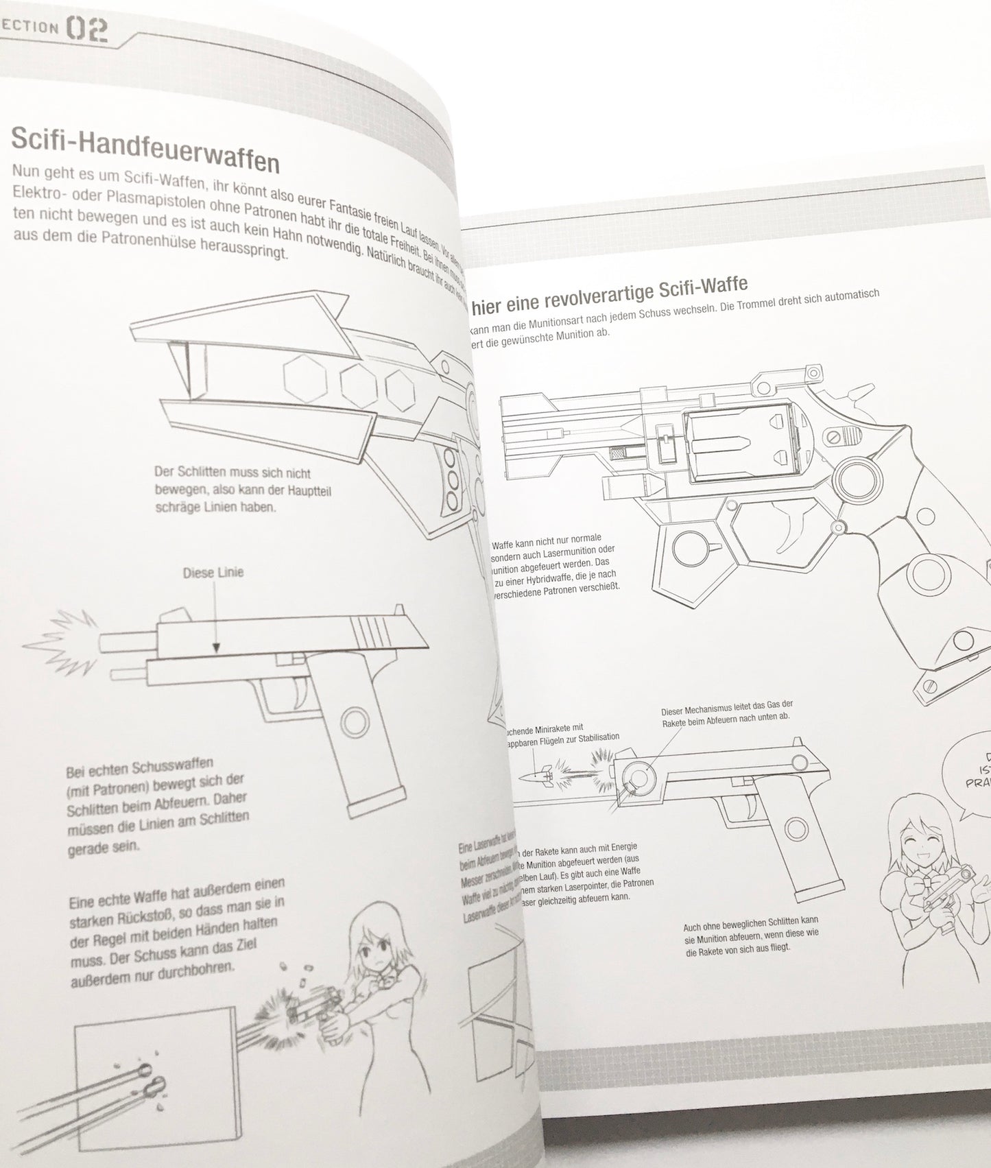 How To Draw Manga: Roboter und Mechanical Girls: Zeichnet coole Scifi-Waffen und süße Mechanical Girls!