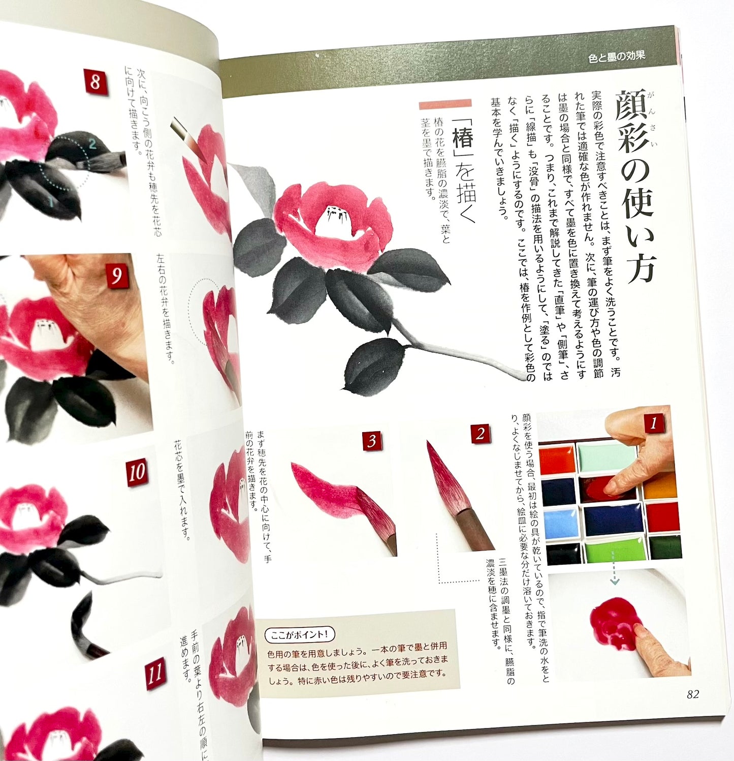 基本が身につく　初歩からの水墨画 ― 手に取るようにわかる徹底レッスン （新装版）