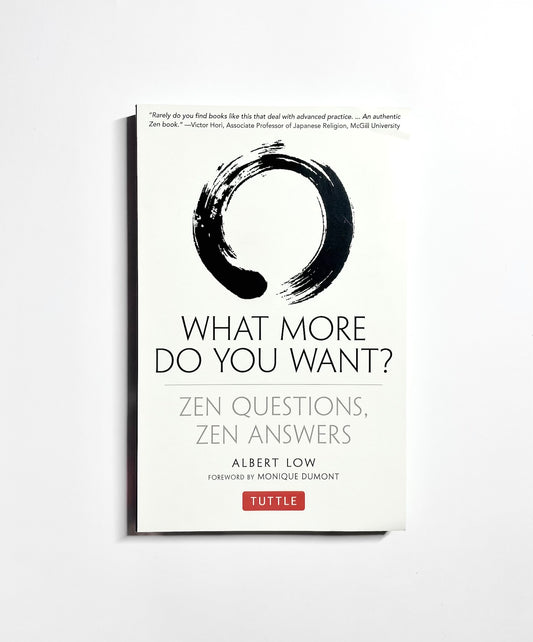 What More Do You Want?: Zen Questions, Zen Answers