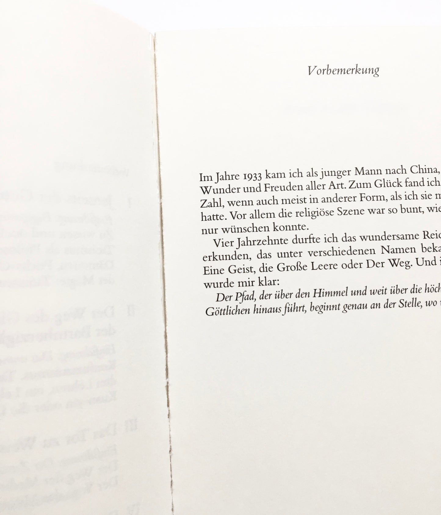 Eine Reise von tausend Meilen beginnt mit einem Schritt / Der Weg ins Herz buddhistischer und taoistischer