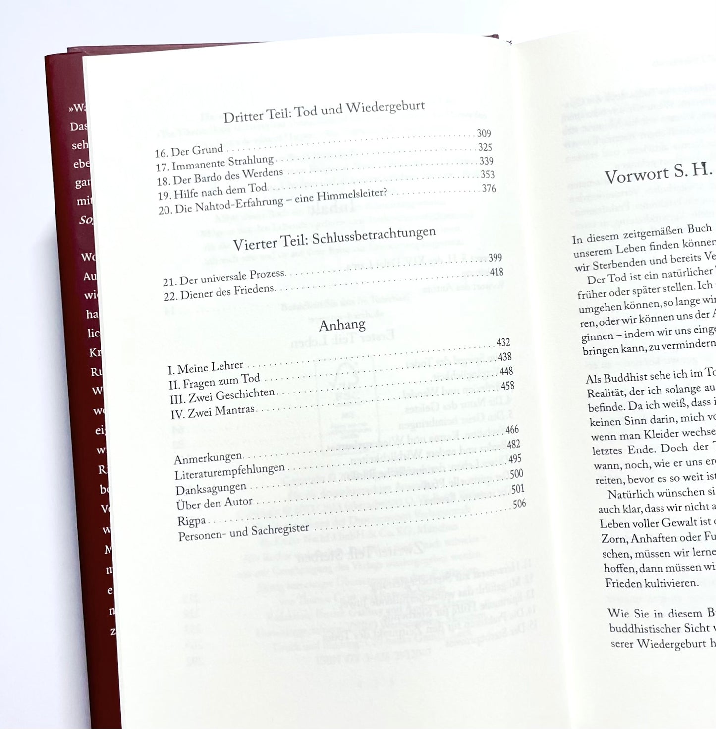 Das tibetische Buch vom Leben und vom Sterben: Ein Schlüssel zum tieferen Verständnis von Leben und Tod