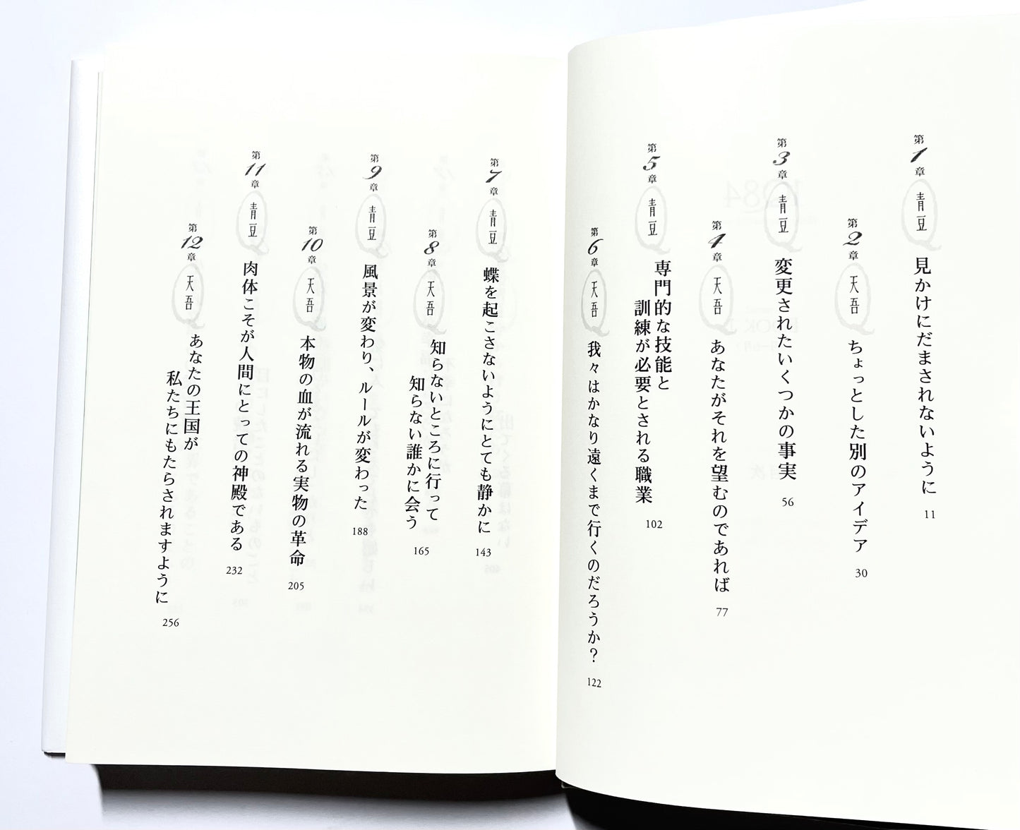 1Q84 BOOK 1 & 2 / Haruki Murakami – Japanese Edition