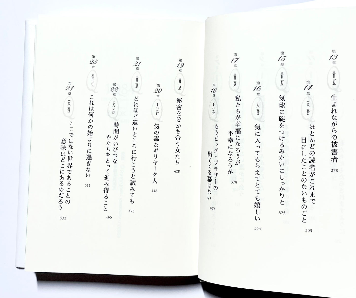 1Q84 BOOK 1 & 2 / Haruki Murakami – Japanese Edition