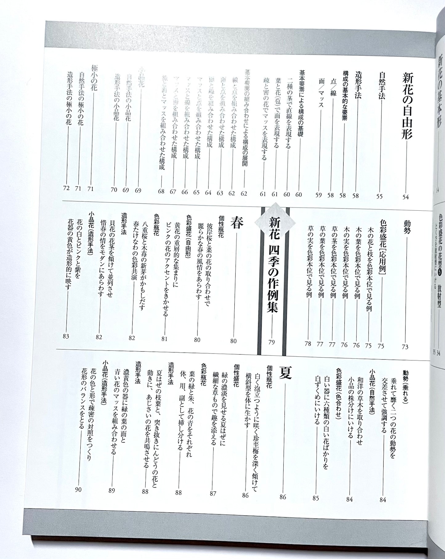 新編 未生流いけばな教本 (Misho School Ikebana Guide)