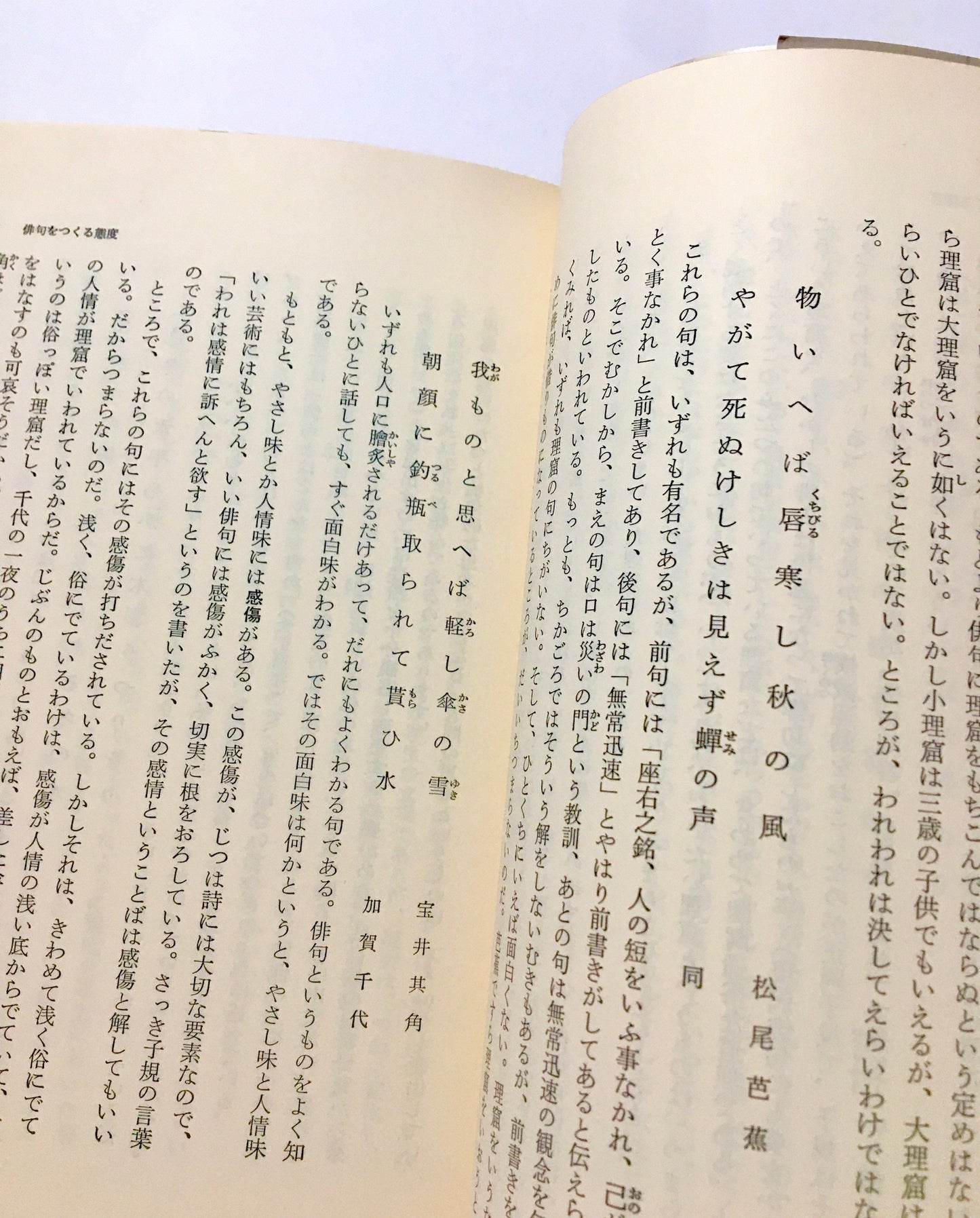 俳句入門　俳句のつくり方と鑑賞の手引き