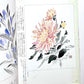 水墨画 花ごころ
