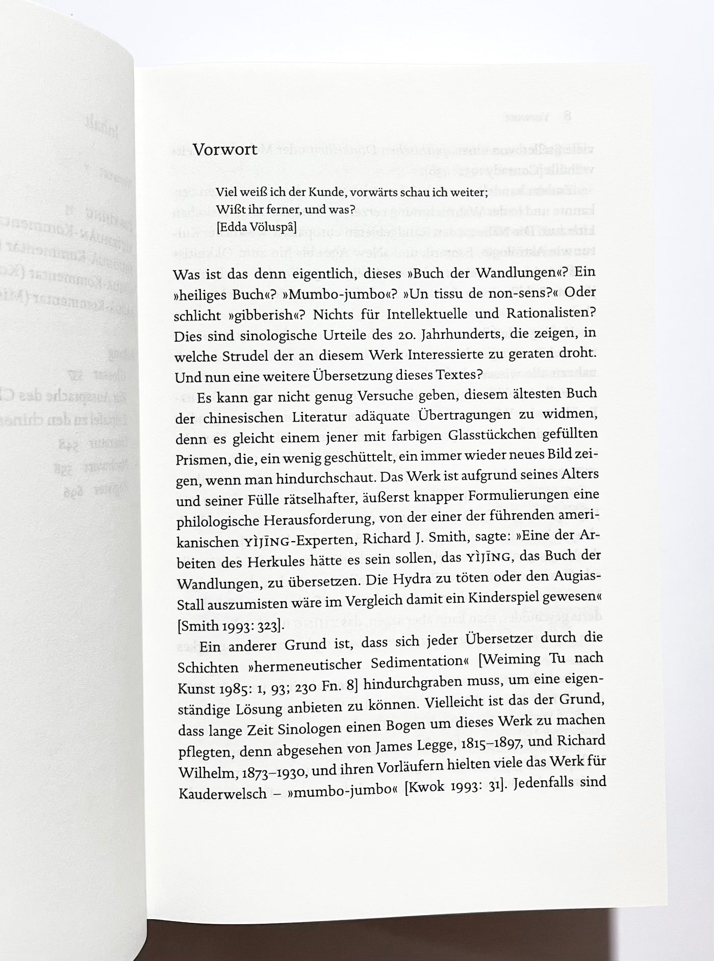 Yijing / Buch der Wandlungen　Chinesisch. Deutsch
