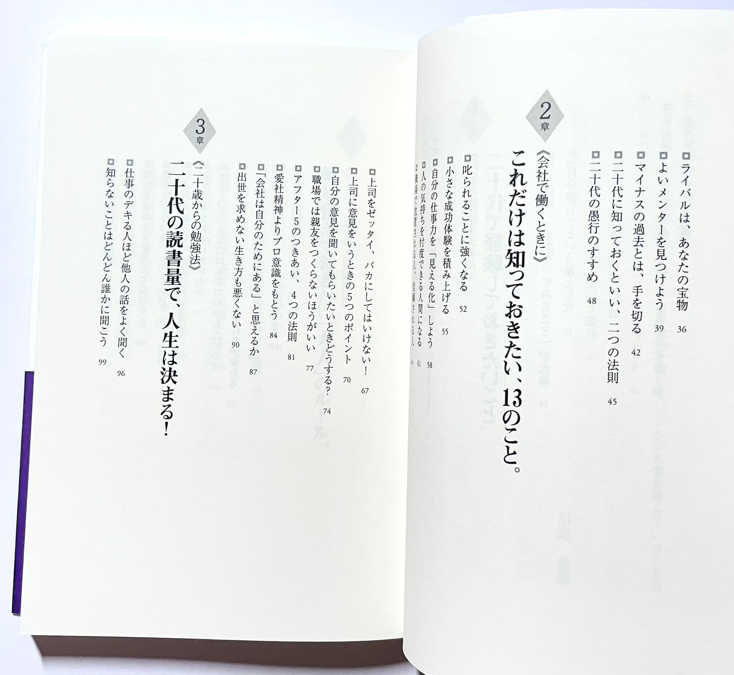 「２０代」でやっておきたいこと