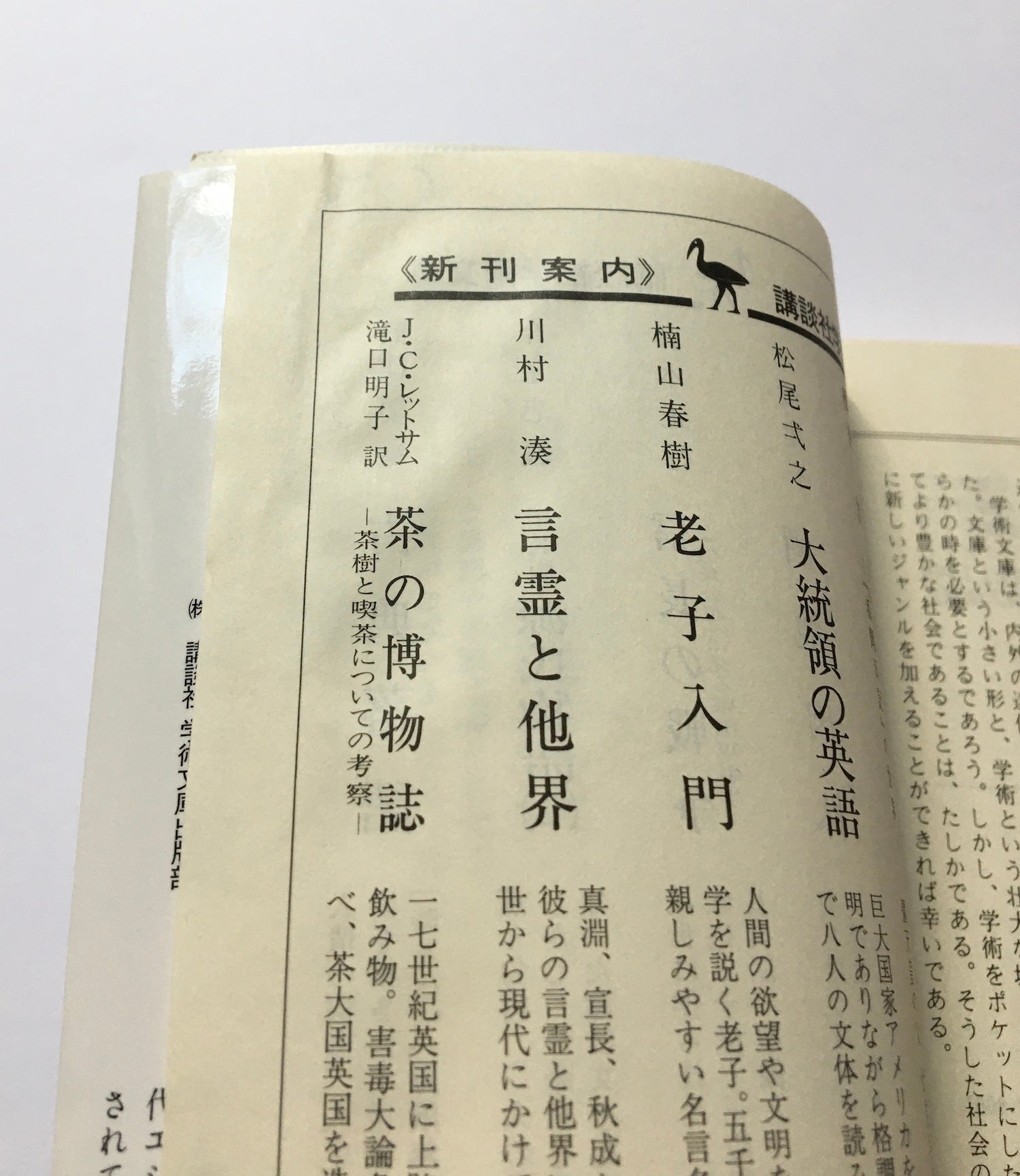–　Tsubaki　japanese　bookstore　酒池肉林　中国の贅沢三昧