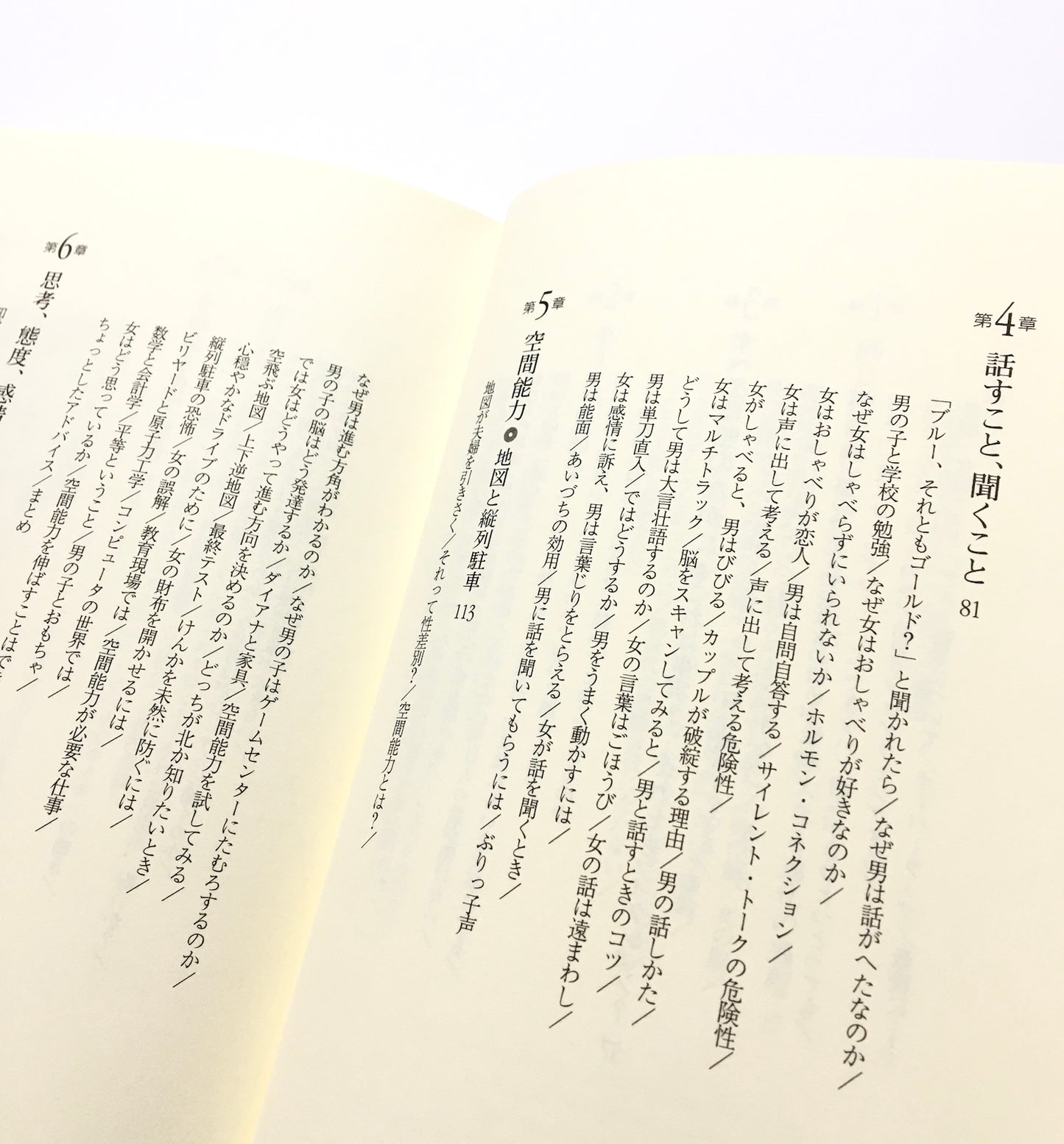 話を聞かない男、地図が読めない女