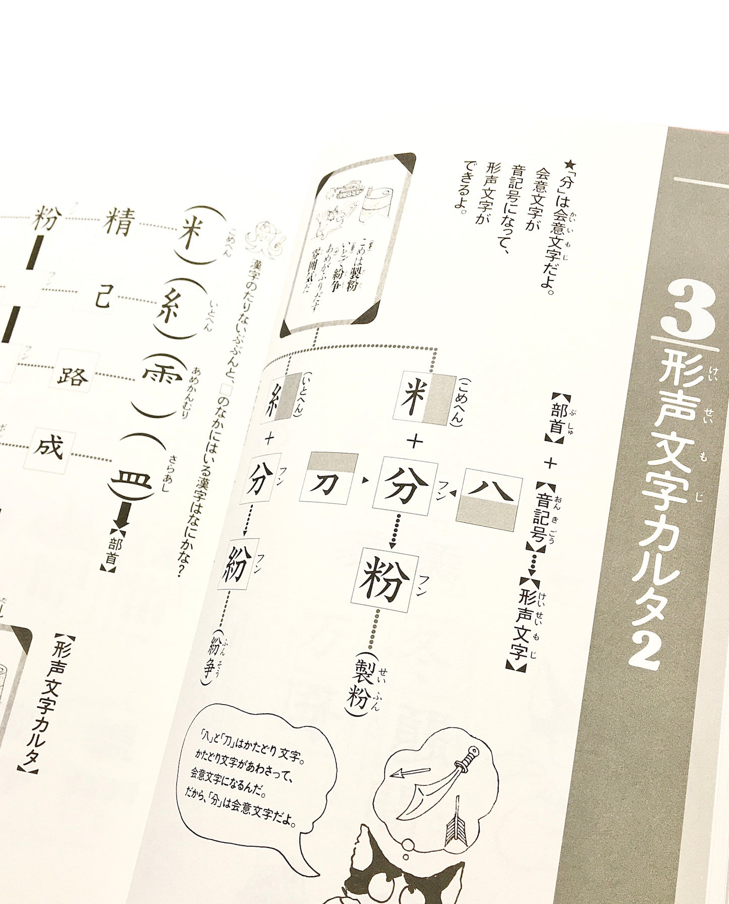 漢字がたのしくなる本  ワーク (5) - 漢字の音あそび  形声文字2